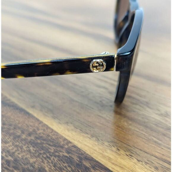 Gucci Sunglasses GG0847 KCL 140 Authentic Men’s Women's Tortoise Shell Sunglasse - Picture 5 of 13